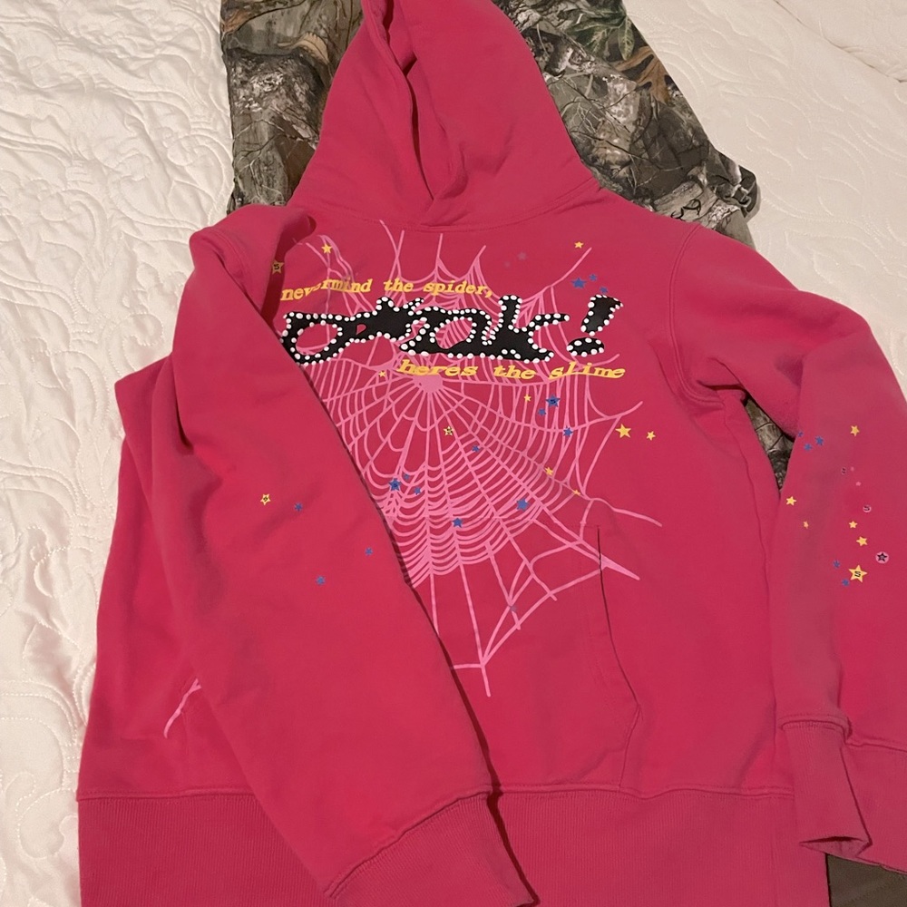 authentic sp5der hoodie